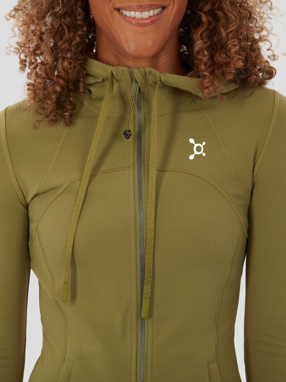 Lululemon Bronze Green Hooded Define Jacket
